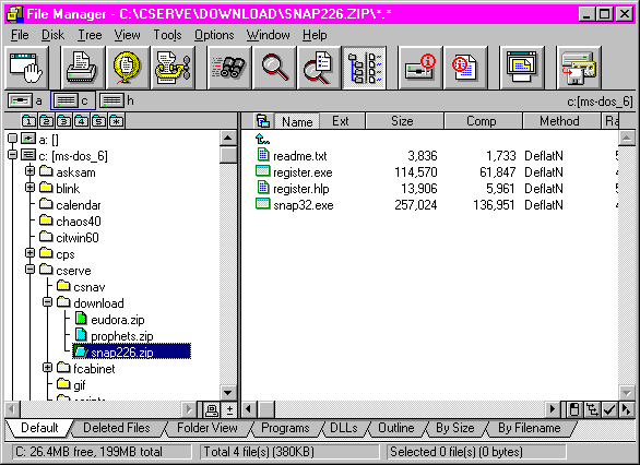 XTreeGoldWin 4.0 screenshot